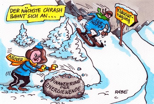 Cartoon: Chrashkurs (medium) by RABE tagged seehofer,csu,aigner,bayern,klausurtagung,wildbad,kreuth,energiewende,chrash,crashkurs,ski,skiunfall,stein,finanzierung,pump,rabe,ralf,böhme,cartoon,karikatur,pressezeichnung,farbcartoon,ilse,parteivorsitzender,wirtschaft,schnee,alpen,skipiste,merkel,sturz,schumacher,seehofer,csu,aigner,bayern,klausurtagung,wildbad,kreuth,energiewende,chrash,crashkurs,ski,skiunfall,stein,finanzierung,pump,rabe,ralf,böhme,cartoon,karikatur,pressezeichnung,farbcartoon,ilse,parteivorsitzender,wirtschaft,schnee,alpen,skipiste,merkel,sturz,schumacher