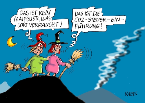 Cartoon: CO Zwei Steuereinführung (medium) by RABE tagged co,zwei,steuereinführung,dieselfahrzeuge,umweltverschmutzung,diesel,dieselkraftstoff,steuern,rabe,ralf,böhme,cartoon,karikatur,pressezeichnung,farbcartoon,tagescartoon,hexen,walpurgisnacht,besen,hexentanzplatz,rauch,nebel,nacht,co,zwei,steuereinführung,dieselfahrzeuge,umweltverschmutzung,diesel,dieselkraftstoff,steuern,rabe,ralf,böhme,cartoon,karikatur,pressezeichnung,farbcartoon,tagescartoon,hexen,walpurgisnacht,besen,hexentanzplatz,rauch,nebel,nacht