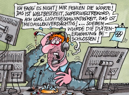 Diätenweltrekordsportreporter