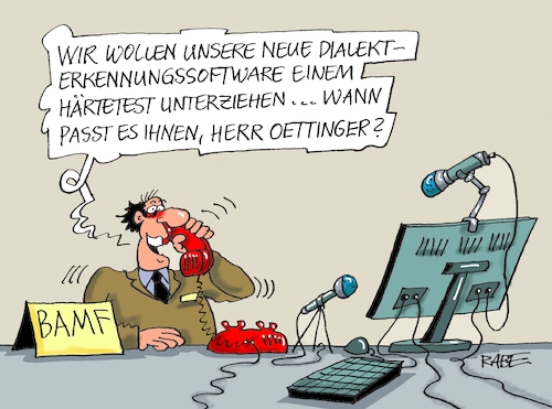 Dialkterkennung Oettinger