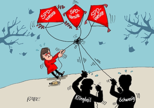 Cartoon: Drachensteigerin (medium) by RABE tagged spd,kanzlerkandidat,olaf,scholz,regierungsbildung,ampel,grüne,fdp,esken,borjans,klingbeil,schwesig,rabe,ralf,böhme,cartoon,karikatur,pressezeichnung,farbcartoon,tagescartoon,parteivorsitz,parteispitze,doppelspitze,ministerposten,herbst,wind,drachen,drachensteigen,papierdrachen,laub,blätter,spd,kanzlerkandidat,olaf,scholz,regierungsbildung,ampel,grüne,fdp,esken,borjans,klingbeil,schwesig,rabe,ralf,böhme,cartoon,karikatur,pressezeichnung,farbcartoon,tagescartoon,parteivorsitz,parteispitze,doppelspitze,ministerposten,herbst,wind,drachen,drachensteigen,papierdrachen,laub,blätter