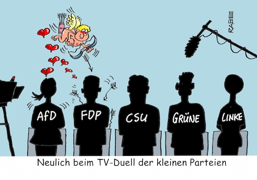 Duell kleiner Parteien