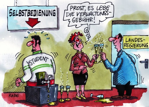 Ein Prost auf die Gebühr Ein Prost auf die Gebühr
