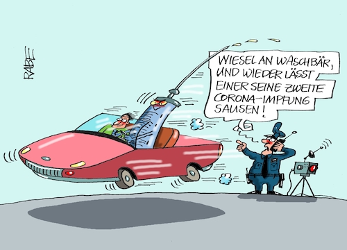 Einen fahren lassen