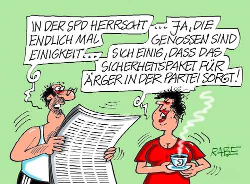 Einigkeit in der SPD Einigkeit in der SPD