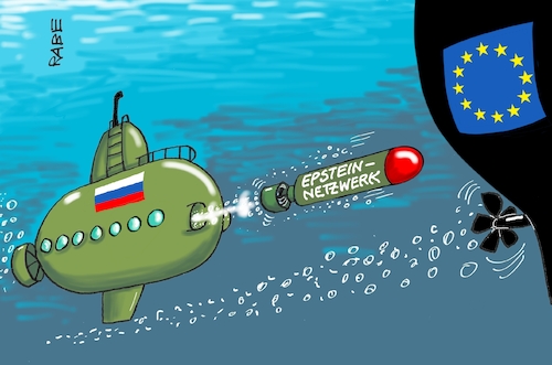 Cartoon: Epsteinnetzwerk (medium) by RABE tagged trump,präsident,usa,donald,einmarsch,erstürmung,cartoon,karikatur,pressezeichnung,rabe,ralf,böhme,farbcartoon,tagescartoon,venezuela,südamerika,maduro,regimewechsel,weltordnung,kongress,völkerrecht,epstein,akte,netzwerk,files,epsteinfiles,torpedo,putin,russland,zerstörung,geheimdienst,unterwasser,unterseeboot,trump,präsident,usa,donald,einmarsch,erstürmung,cartoon,karikatur,pressezeichnung,rabe,ralf,böhme,farbcartoon,tagescartoon,venezuela,südamerika,maduro,regimewechsel,weltordnung,kongress,völkerrecht,epstein,akte,netzwerk,files,epsteinfiles,torpedo,putin,russland,zerstörung,geheimdienst,unterwasser,unterseeboot