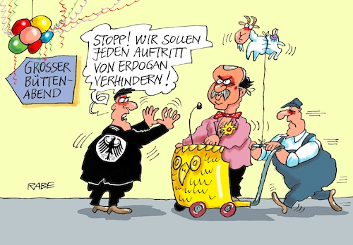 Cartoon: Erdogan in der Bütt (medium) by RABE tagged erdogan,türkei,ankara,menschenrechte,präsendialamt,wahlen,wahlkampf,türken,wahlauftritt,herrscher,rabe,ralf,böhme,cartoon,karikatur,pressezeichnung,farbcartoon,tagescartoon,karnevall,fasching,buütt,büttenreden,büttenabend,kostüme,kostümball,narren,elferrat,erdogan,türkei,ankara,menschenrechte,präsendialamt,wahlen,wahlkampf,türken,wahlauftritt,herrscher,rabe,ralf,böhme,cartoon,karikatur,pressezeichnung,farbcartoon,tagescartoon,karnevall,fasching,buütt,büttenreden,büttenabend,kostüme,kostümball,narren,elferrat