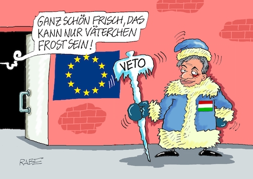 Frostige Angelegenheit