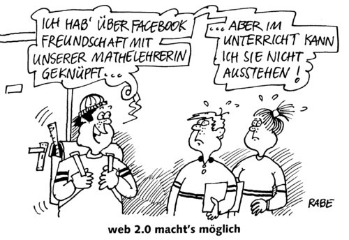 Cartoon: Geknüpftes (medium) by RABE tagged internet,facebook,web,blog,mail,schüler,unterricht,mathematik,mathelehrerin,freundschaft,verknüpfung,computer,rechner,daten,datenautobahn,webside,internetauftritt,vernetzung,tagebuch,internet,facebook,web,blog,mail,schüler,unterricht,mathematik,mathelehrerin,freundschaft,verknüpfung