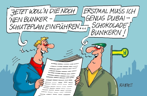 Genug gebunkert Genug gebunkert