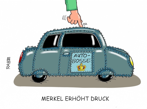 Cartoon: Gepanzertes (medium) by RABE tagged gefähreder,diesel,stuttgart,fahrverbot,umweltschonung,verkehrsminister,rabe,ralf,böhme,cartoon,karikatur,pressezeichnung,farbcartoon,tagescartoon,autofahrer,umweltgefahr,innenstadt,smog,feinstaub,merkel,kanzlerin,union,dortmund,wahlkampfstart,wahlkampfauftakt,bundestagswahl,autobosse,autoindustrie,lobby,lobbyisten,wirtschaftsbosse,kungelei,kartell,kartelabsprachen,rückerstattung,pkw,panzer,stahl,stahlplatten,druck,panzerstahl,gefähreder,diesel,stuttgart,fahrverbot,umweltschonung,verkehrsminister,rabe,ralf,böhme,cartoon,karikatur,pressezeichnung,farbcartoon,tagescartoon,autofahrer,umweltgefahr,innenstadt,smog,feinstaub,merkel,kanzlerin,union,dortmund,wahlkampfstart,wahlkampfauftakt,bundestagswahl,autobosse,autoindustrie,lobby,lobbyisten,wirtschaftsbosse,kungelei,kartell,kartelabsprachen,rückerstattung,pkw,panzer,stahl,stahlplatten,druck,panzerstahl