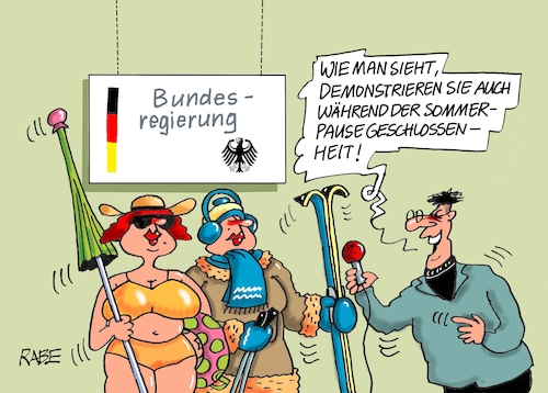 Cartoon: Geschlossene Gesellschaft (medium) by RABE tagged olaf,scholz,bundeskanzler,ankündigung,zeitenwende,ergebnisse,opposition,union,rabe,ralf,böhme,cartoon,karikatur,pressezeichnung,farbcartoon,tagescartoon,kluft,spalt,brücke,ampel,ampelregierung,koalitionsstreit,ampelstreit,sommer,sonne,urlaub,interview,mikro,badeanzug,sonnenschirm,ski,wintermantel,schal,pelzmantel,olaf,scholz,bundeskanzler,ankündigung,zeitenwende,ergebnisse,opposition,union,rabe,ralf,böhme,cartoon,karikatur,pressezeichnung,farbcartoon,tagescartoon,kluft,spalt,brücke,ampel,ampelregierung,koalitionsstreit,ampelstreit,sommer,sonne,urlaub,interview,mikro,badeanzug,sonnenschirm,ski,wintermantel,schal,pelzmantel