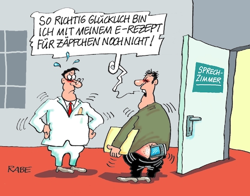 Cartoon: Gespaltene Auffassung (medium) by RABE tagged not,notaufnahme,ärzt,pflegepersonal,sanitäter,rettungskräfte,arzt,rabe,ralf,böhme,cartoon,karikatur,arztpraxis,wartezimmer,sprechzimmer,patient,zeit,zeitknappheit,app,apotheke,rezept,zäpfchen,lauterbach,handy,erezept,not,notaufnahme,ärzt,pflegepersonal,sanitäter,rettungskräfte,arzt,rabe,ralf,böhme,cartoon,karikatur,arztpraxis,wartezimmer,sprechzimmer,patient,zeit,zeitknappheit,app,apotheke,rezept,zäpfchen,lauterbach,handy,erezept