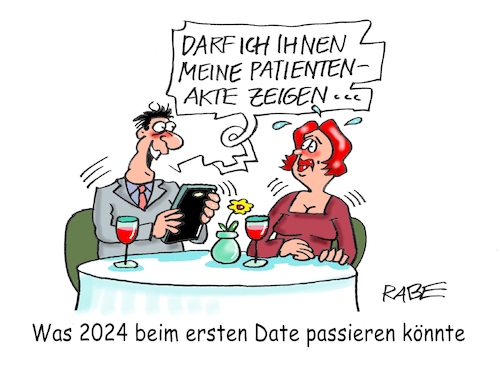 Cartoon: Gläserne Akte (medium) by RABE tagged corona,pandemie,ausstieg,masken,rabe,ralf,böhme,karikatur,pressezeichnung,farbcartoon,tagescartoon,coronavorschriften,maskenpflich,mutante,karl,lauterbach,patiientenakte,app,date,paar,verliebte,rendevouz,digitalisierung,patienten,mediziner,krankenkassen,krankenversicherte,chip,chipkarte,corona,pandemie,ausstieg,masken,rabe,ralf,böhme,karikatur,pressezeichnung,farbcartoon,tagescartoon,coronavorschriften,maskenpflich,mutante,karl,lauterbach,patiientenakte,app,date,paar,verliebte,rendevouz,digitalisierung,patienten,mediziner,krankenkassen,krankenversicherte,chip,chipkarte