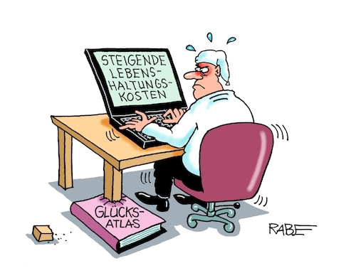 Glücksatlas III (medium) Cartoon: Glücksatlas III (medium) by RABE tagged merz,union,kanzler,fritze,koalition,spd,klingbeil,bundesregierung,rabe,ralf,böhme,cartoon,karikatur,pressezeichnung,farbcartoon,tagescartoon,trump,putin,krisen,tv,nachrichten,waschmaschine,glück,glücksatlas,atlas,zufriedenheit,lebenszufriedenheit,tisch,tischbein,rechner,labtop,lebenshaltungskosten,anstieg,unzufriedenheit,merz,union,kanzler,fritze,koalition,spd,klingbeil,bundesregierung,rabe,ralf,böhme,cartoon,karikatur,pressezeichnung,farbcartoon,tagescartoon,trump,putin,krisen,tv,nachrichten,waschmaschine,glück,glücksatlas,atlas,zufriedenheit,lebenszufriedenheit,tisch,tischbein,rechner,labtop,lebenshaltungskosten,anstieg,unzufriedenheit