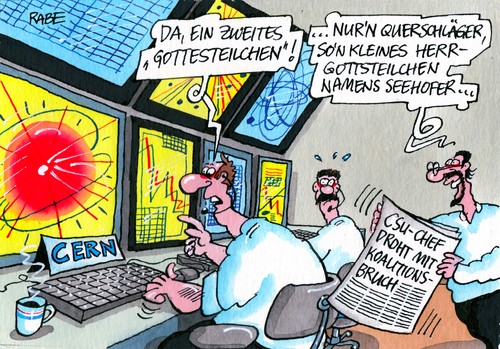 Gottesteilchen Seehofer Gottesteilchen Seehofer