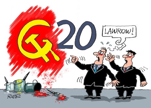 Cartoon: Gpunkt (medium) by RABE tagged usa,biden,telefonat,putin,moskau,kreml,kremlchef,rabe,ralf,böhme,cartoon,karikatur,pressezeichnung,farbcartoon,tagescartoon,ukraine,ukrainekrise,nato,telefonleitung,knäul,verstricktes,knoten,ukrainekrieg,indonesiien,bali,zwanzig,staaten,lawrow,hammer,sichel,außenministertreffen,russland,eimer,farbe,pinsel,usa,biden,telefonat,putin,moskau,kreml,kremlchef,rabe,ralf,böhme,cartoon,karikatur,pressezeichnung,farbcartoon,tagescartoon,ukraine,ukrainekrise,nato,telefonleitung,knäul,verstricktes,knoten,ukrainekrieg,indonesiien,bali,zwanzig,staaten,lawrow,hammer,sichel,außenministertreffen,russland,eimer,farbe,pinsel