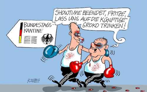 Groko im Anmarsch Groko im Anmarsch