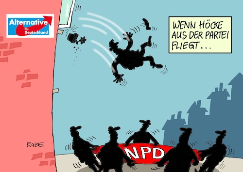 Höcke fliegt Höcke fliegt