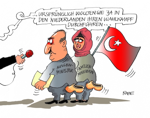 Cartoon: Holzschuhtanz (medium) by RABE tagged erdogan,brüssel,eu,flüchtlinge,flüchtlingsdeal,flüchtlinglager,öffnung,flüchtlingsstrom,sultan,sultanat,rabe,ralf,böhme,cartoon,karikatur,pressezeichnung,farbcartoon,niederlande,holland,wahlkampfauftritte,außenminister,istanbul,ankara,amsterdam,familienministerin,holzschuhe,auftrittsverbot,menschenrechte,pressefreiheit,faschisten,nazis,kopftuch,erdogan,brüssel,eu,flüchtlinge,flüchtlingsdeal,flüchtlinglager,öffnung,flüchtlingsstrom,sultan,sultanat,rabe,ralf,böhme,cartoon,karikatur,pressezeichnung,farbcartoon,niederlande,holland,wahlkampfauftritte,außenminister,istanbul,ankara,amsterdam,familienministerin,holzschuhe,auftrittsverbot,menschenrechte,pressefreiheit,faschisten,nazis,kopftuch