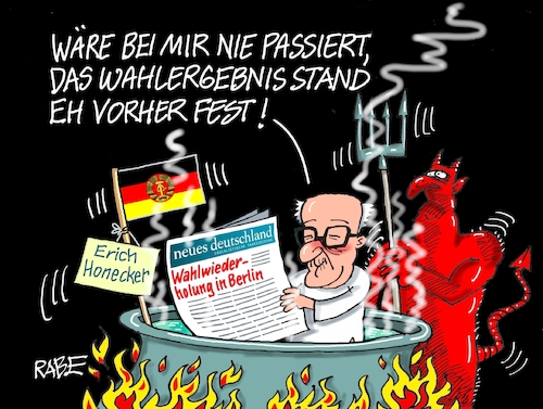 Honecker in der Hölle Honecker in der Hölle