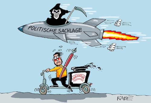 Cartoon: IImmer einen Schritt voraus (medium) by RABE tagged krise,krisenzeiten,klimakrise,ukrainekrieg,inflation,rückzug,rabe,ralf,böhme,cartoon,karikatur,pressezeichnung,farbcartoon,tagescartoon,weltpolitik,realität,kriege,nahost,rakete,tod,zeichner,cartoonist,karikaturist,tusche,zeichnfeder,roller,krise,krisenzeiten,klimakrise,ukrainekrieg,inflation,rückzug,rabe,ralf,böhme,cartoon,karikatur,pressezeichnung,farbcartoon,tagescartoon,weltpolitik,realität,kriege,nahost,rakete,tod,zeichner,cartoonist,karikaturist,tusche,zeichnfeder,roller