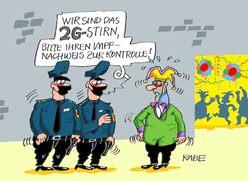 Cartoon: Impfkontrollen (medium) by RABE tagged corona,bundländerkonferenz,merkel,kanzleramt,lockerungen,stufenplan,öffnungen,lockdown,shutdown,baumärkte,impfdosen,rki,fallzahlen,inzidenzwert,spahn,impfzentren,impfreihenfolge,notbremse,impfkontrollen,inzidenzen,polizei,karneval,fasching,elferrat,karnevalssaison,corona,bundländerkonferenz,merkel,kanzleramt,lockerungen,stufenplan,öffnungen,lockdown,shutdown,baumärkte,impfdosen,rki,fallzahlen,inzidenzwert,spahn,impfzentren,impfreihenfolge,notbremse,impfkontrollen,inzidenzen,polizei,karneval,fasching,elferrat,karnevalssaison