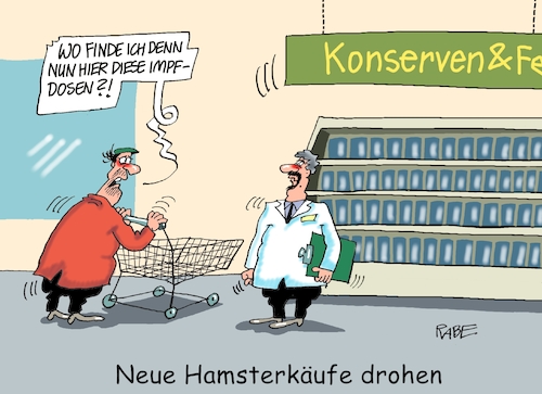 Cartoon: Impfstoffodosen (medium) by RABE tagged corona,bildung,bildungsminister,kanzleramt,bildungskonferenz,lehrerkonferenz,laptop,ausstatung,digitalisierung,bildungsmonitor,internetzugan,wlan,aufwachen,coronaregeln,fallzahlen,lockdown,mundschutz,maskenpflicht,rki,abstandsregeln,impfstoff,impfdosen,labor,supermarkt,konserven,konservendosen,risikogruppe,einkaufswagen,corona,bildung,bildungsminister,kanzleramt,bildungskonferenz,lehrerkonferenz,laptop,ausstatung,digitalisierung,bildungsmonitor,internetzugan,wlan,aufwachen,coronaregeln,fallzahlen,lockdown,mundschutz,maskenpflicht,rki,abstandsregeln,impfstoff,impfdosen,labor,supermarkt,konserven,konservendosen,risikogruppe,einkaufswagen