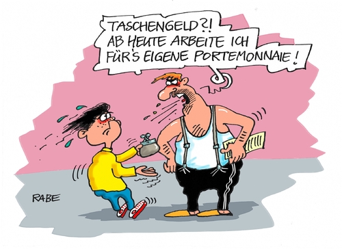 In die eigene Brieftasche In die eigene Brieftasche