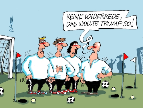 Infantino und Trump