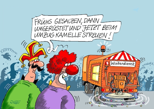 Kamellestreupflicht Kamellestreupflicht