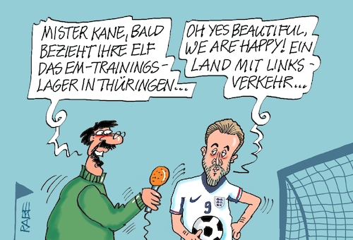 Kane trainiert Kane trainiert