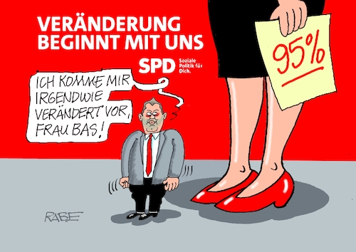 Cartoon: Klingbeil verändert (medium) by RABE tagged merz,union,kanzler,fritze,koalition,spd,klingbeil,bundesregierung,rabe,ralf,böhme,cartoon,karikatur,pressezeichnung,farbcartoon,tagescartoon,trump,putin,krisen,tv,nachrichten,lars,bärbel,bas,sozialdemokraten,bundesparteitag,parteiführung,veränderung,umfragewerte,wiederwahl,schrumpfung,merz,union,kanzler,fritze,koalition,spd,klingbeil,bundesregierung,rabe,ralf,böhme,cartoon,karikatur,pressezeichnung,farbcartoon,tagescartoon,trump,putin,krisen,tv,nachrichten,lars,bärbel,bas,sozialdemokraten,bundesparteitag,parteiführung,veränderung,umfragewerte,wiederwahl,schrumpfung