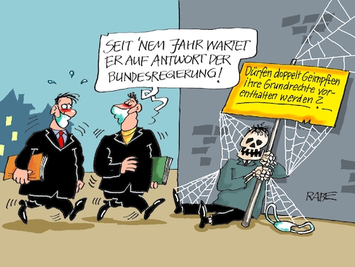 Cartoon: Knochenjob (medium) by RABE tagged corona,bundländerkonferenz,merkel,kanzleramt,lockerungen,stufenplan,öffnungen,lockdown,shutdown,baumärkte,impfdosen,rki,fallzahlen,inzidenzwert,spahn,impfzentren,impfreihenfolge,notbremse,bundesregierung,grundrechte,geimpfte,antwort,impfpass,corona,bundländerkonferenz,merkel,kanzleramt,lockerungen,stufenplan,öffnungen,lockdown,shutdown,baumärkte,impfdosen,rki,fallzahlen,inzidenzwert,spahn,impfzentren,impfreihenfolge,notbremse,bundesregierung,grundrechte,geimpfte,antwort,impfpass