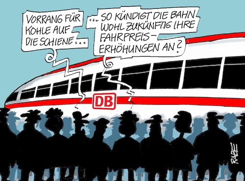 Kohle auf die Schiene Kohle auf die Schiene