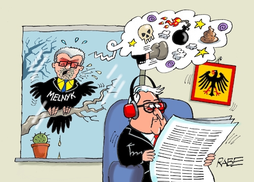 Cartoon: Komischer Vogel (medium) by RABE tagged usa,biden,telefonat,putin,moskau,kreml,kremlchef,rabe,ralf,böhme,cartoon,karikatur,pressezeichnung,farbcartoon,tagescartoon,ukraine,ukrainekrise,nato,telefonleitung,gipfel,ukrainegipfel,macron,steinmeier,bundespräsident,deutschland,spd,melnik,ukrainekrieg,vogel,totenkopf,kritik,spinnennetz,bombe,fenster,ast,baum,krähe,usa,biden,telefonat,putin,moskau,kreml,kremlchef,rabe,ralf,böhme,cartoon,karikatur,pressezeichnung,farbcartoon,tagescartoon,ukraine,ukrainekrise,nato,telefonleitung,gipfel,ukrainegipfel,macron,steinmeier,bundespräsident,deutschland,spd,melnik,ukrainekrieg,vogel,totenkopf,kritik,spinnennetz,bombe,fenster,ast,baum,krähe