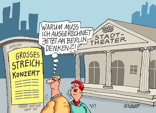 Cartoon: Konzertveranstaltung (medium) by RABE tagged ampelregierung,scholz,spd,grüne,fdp,lindner,kinder,kindergrundsicherung,rabe,ralf,böhme,cartoon,karikatur,pressezeichnung,farbcartoon,tagescartoon,hausmeister,ohren,zähne,streichungen,streicher,streichkonzert,kürzungen,kürzungspläne,sparmassnahmen,einsparungen,litfaßsäule,theaterplakat,theater,ampelregierung,scholz,spd,grüne,fdp,lindner,kinder,kindergrundsicherung,rabe,ralf,böhme,cartoon,karikatur,pressezeichnung,farbcartoon,tagescartoon,hausmeister,ohren,zähne,streichungen,streicher,streichkonzert,kürzungen,kürzungspläne,sparmassnahmen,einsparungen,litfaßsäule,theaterplakat,theater