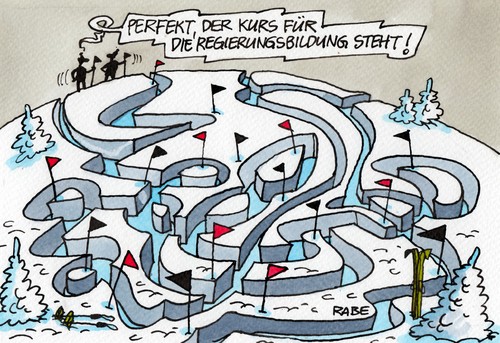 Kurs ist abgesteckt Kurs ist abgesteckt