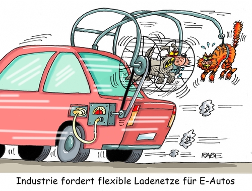 Cartoon: Ladestation Elektroautos (medium) by RABE tagged girokonto,jedermann,banken,geldinstitute,geldautomat,cashpkw,auto,kraftfahrer,elektroautos,elektromobil,ladestation,elektroladestation,verkehrsminister,industrie,rabe,ralf,böhme,cartoon,karikatur,pressezeichnung,farbcartoon,tagescartoon,laufrad,hund,katze,hamsterrad,akku,dynamo,elektroenergie,strom,girokonto,jedermann,banken,geldinstitute,geldautomat,cashpkw,auto,kraftfahrer,elektroautos,elektromobil,ladestation,elektroladestation,verkehrsminister,industrie,rabe,ralf,böhme,cartoon,karikatur,pressezeichnung,farbcartoon,tagescartoon,laufrad,hund,katze,hamsterrad,akku,dynamo,elektroenergie,strom