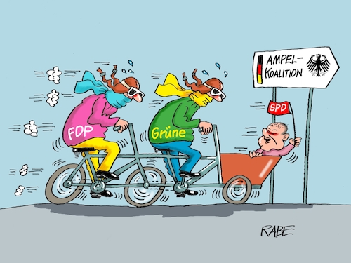 Lastenrad zur Ampel Lastenrad zur Ampel