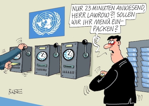 Lawrow geht eher Lawrow geht eher
