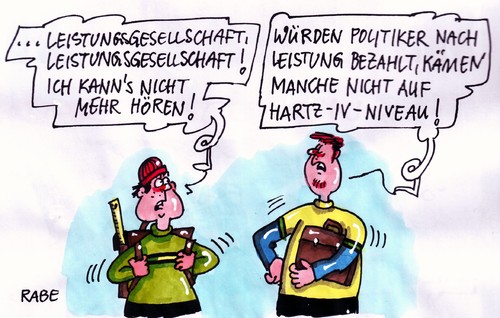 Cartoon: Leistungsdruck (medium) by RABE tagged leistungsgesellschaft,leistung,leisten,leistungsdruck,gesellschaft,arbeit,lohn,gehalt,euro,geld,krise,bezahlung,abgeordnete,politiker,bundesregierung,parlament,hart,iv,sozialhilfe,leistungsempfänger,lehrer,schüler,schule,ausbildung,schultasche,schulranzen,lineal,leistungsgesellschaft,leistung,leisten,leistungsdruck,gesellschaft,arbeit,lohn,gehalt,euro,geld,krise,bezahlung