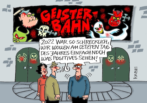 Cartoon: Letzte Fahrt (medium) by RABE tagged gas,gassparen,gasnotstand,gasgeben,sanktionen,gasspeicher,gasheizung,rabe,ralf,böhme,cartoon,karikatur,pressezeichnung,farbcartoon,tagescartoon,robert,habeck,putin,ukrainekrieg,wumms,doppelwumms,geister,geisterbahn,silvester,neujahr,grusel,horror,gespenst,totenkopf,knochen,corona,krieg,inflation,gas,gassparen,gasnotstand,gasgeben,sanktionen,gasspeicher,gasheizung,rabe,ralf,böhme,cartoon,karikatur,pressezeichnung,farbcartoon,tagescartoon,robert,habeck,putin,ukrainekrieg,wumms,doppelwumms,geister,geisterbahn,silvester,neujahr,grusel,horror,gespenst,totenkopf,knochen,corona,krieg,inflation