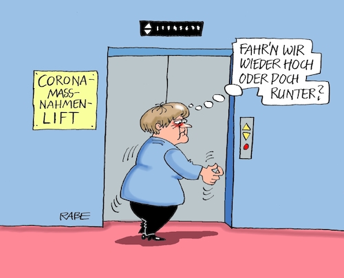 Cartoon: Liftgirl (medium) by RABE tagged corona,bildung,bildungsminister,kanzleramt,bildungskonferenz,lehrerkonferenz,laptop,ausstatung,digitalisierung,bildungsmonitor,internetzugang,lift,fahrstuhl,merkel,treffen,länderchefs,coronamassnahmen,hoch,runter,wlan,aufwachen,corona,bildung,bildungsminister,kanzleramt,bildungskonferenz,lehrerkonferenz,laptop,ausstatung,digitalisierung,bildungsmonitor,internetzugang,lift,fahrstuhl,merkel,treffen,länderchefs,coronamassnahmen,hoch,runter,wlan,aufwachen