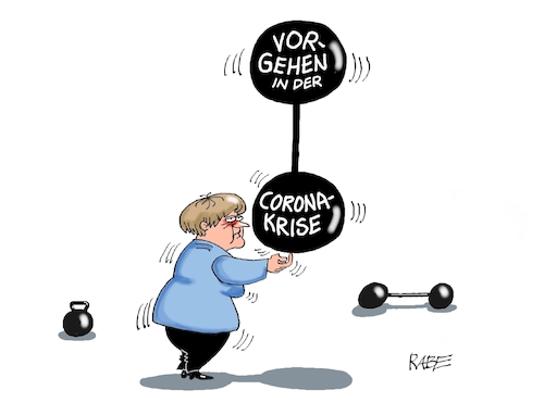 Cartoon: Locker vom Hocker II (medium) by RABE tagged virus,corona,pandemie,coronakrise,rabe,ralf,böhme,cartoon,karikatur,pressezeichnung,farbcartoon,tagescartoon,viren,virenschutz,mundschutz,desinfektion,föderal,föderalismus,ländersache,krisenzeiten,führungsstärke,kanzlerin,merkel,amtszeit,bundestagswahl,coronaregeln,abstandhalten,gewicht,weltmeisterin,schwergewicht,gewichtheberin,hantel,balanceakt,kondition,virologen,wissenschaftlerin,virus,corona,pandemie,coronakrise,rabe,ralf,böhme,cartoon,karikatur,pressezeichnung,farbcartoon,tagescartoon,viren,virenschutz,mundschutz,desinfektion,föderal,föderalismus,ländersache,krisenzeiten,führungsstärke,kanzlerin,merkel,amtszeit,bundestagswahl,coronaregeln,abstandhalten,gewicht,weltmeisterin,schwergewicht,gewichtheberin,hantel,balanceakt,kondition,virologen,wissenschaftlerin