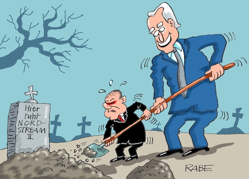 Cartoon: Losschippern (medium) by RABE tagged usa,biden,telefonat,putin,moskau,kreml,kremlchef,rabe,ralf,böhme,cartoon,karikatur,pressezeichnung,farbcartoon,tagescartoon,ukraine,ukrainekrise,nato,telefonleitung,gipfel,ukrainegipfel,macron,wladimir,ostukraine,nordstream,pipeline,erdgasleitung,friedhof,grab,totengräber,grabgesang,joe,grabstein,schaufel,scholz,olaf,bundeskanzler,deeskalation,ukrainekonflikt,eu,sanktionen,usa,biden,telefonat,putin,moskau,kreml,kremlchef,rabe,ralf,böhme,cartoon,karikatur,pressezeichnung,farbcartoon,tagescartoon,ukraine,ukrainekrise,nato,telefonleitung,gipfel,ukrainegipfel,macron,wladimir,ostukraine,nordstream,pipeline,erdgasleitung,friedhof,grab,totengräber,grabgesang,joe,grabstein,schaufel,scholz,olaf,bundeskanzler,deeskalation,ukrainekonflikt,eu,sanktionen