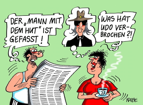 Mann mit Hut Mann mit Hut