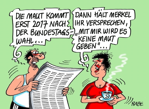 Cartoon: Maut (medium) by RABE tagged maut,dobrindt,verkehrsminister,eu,brüssel,autofahrer,merkel,kanzlerin,rabe,ralf,böhme,cartoon,karikatur,pressezeichnung,farbcartoon,tagescartoon,bundestagswahl,kanzlerkandidat,rücktritt,maut,dobrindt,verkehrsminister,eu,brüssel,autofahrer,merkel,kanzlerin,rabe,ralf,böhme,cartoon,karikatur,pressezeichnung,farbcartoon,tagescartoon,bundestagswahl,kanzlerkandidat,rücktritt