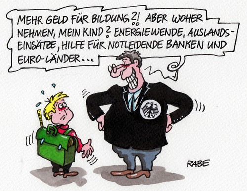 Mehr Geld für Bildung Mehr Geld für Bildung
