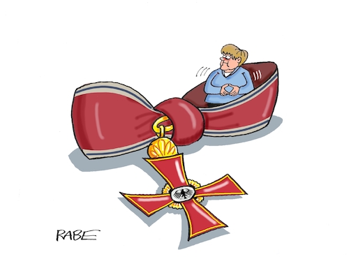 Cartoon: Mehrere Nummern zu groß (medium) by RABE tagged merkel,ordensverleihung,steinmeier,bundespräsident,verdienstkreuz,rabe,ralf,böhme,cartoon,karikatur,pressezeichnung,farbcartoon,tagescartoon,ehrung,großkreuz,ausfertigung,verdienste,kohl,adenauer,schleifenband,litze,gold,goldlitze,übergröße,merkel,ordensverleihung,steinmeier,bundespräsident,verdienstkreuz,rabe,ralf,böhme,cartoon,karikatur,pressezeichnung,farbcartoon,tagescartoon,ehrung,großkreuz,ausfertigung,verdienste,kohl,adenauer,schleifenband,litze,gold,goldlitze,übergröße